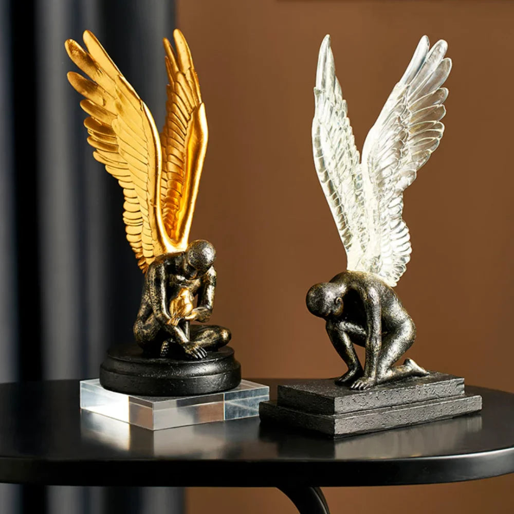 Escultura Asas de Anjo - Decorize