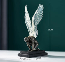 Escultura Asas de Anjo - Decorize