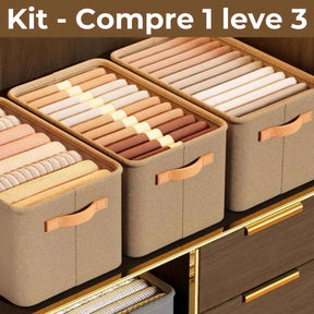 Organizador de Roupas COMPRE 1 LEVE 3 - Decorize