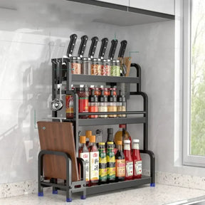 Prateleira para Cozinha em Aço Inox - Decorize